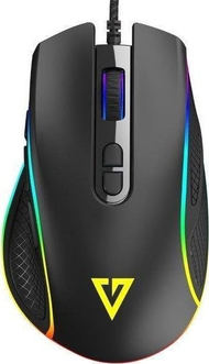 Maus gaming Modecom Volcano Veles, optik, me kabllo, i zi