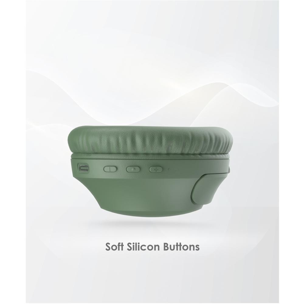 Kufje Wireless Buxton BHP 8700 GREEN BT – Bluetooth 5.3, Ngjyrë e Gjelbër