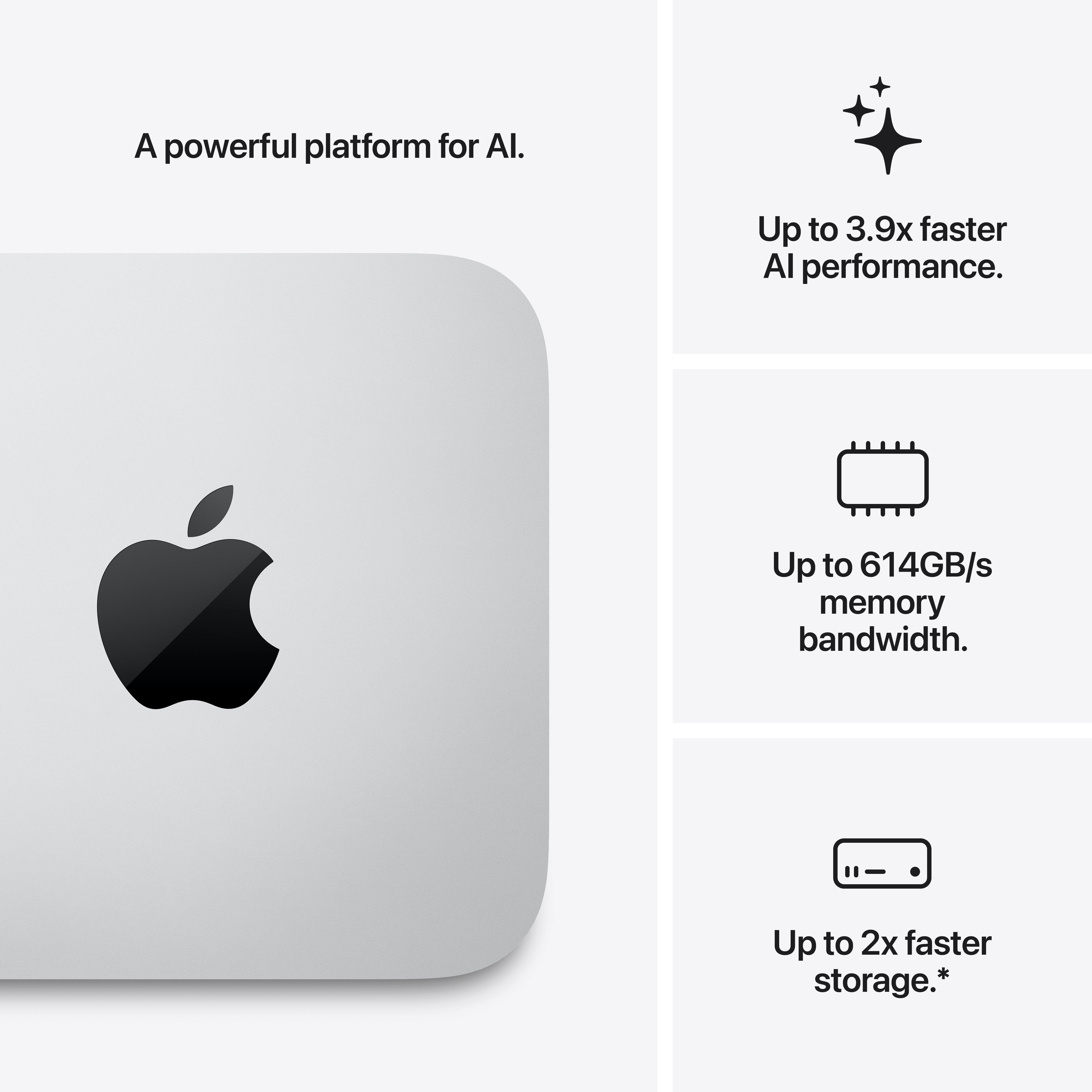 Apple Mac Studio, M5 Max 18‑core, 36GB, 512GB, 32‑core GPU, Silver
