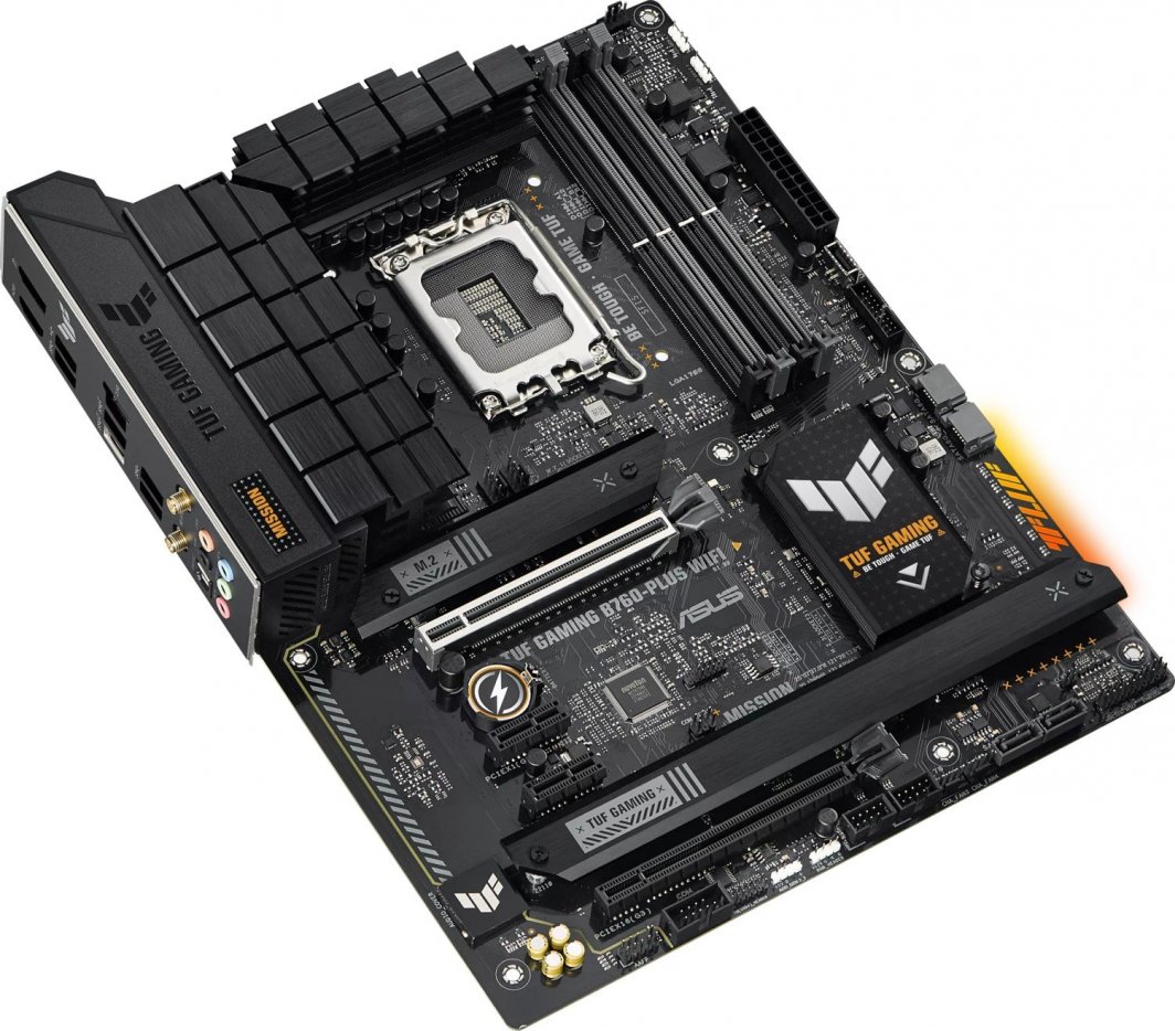 Plakë amë Asus TUF GAMING B760-PLUS WIFI, e zezë
