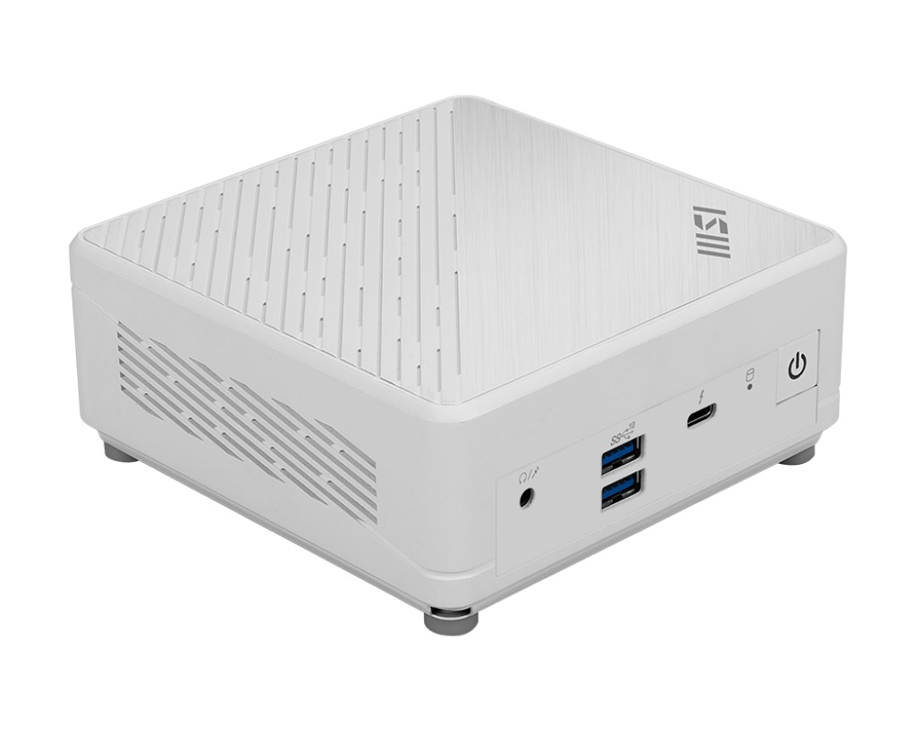 Mini-PC MSI Cubi 5 12M-264BEU, Intel Core i3‑1215U, pa RAM, pa OS, i bardhë