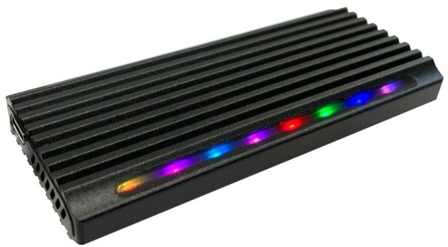 Kutizë për SSD M.2 NVMe LC-Power LC-M2-C-NVME-4, USB, e zezë