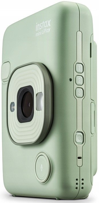 Aparat fotografik instant Fujifilm Instax Mini LiPlay, me Bluetooth, Matcha Green