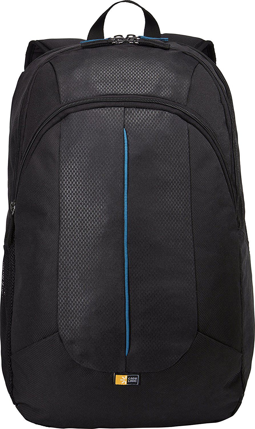 Çantë shpine Prevailer Laptop Backpack, 17.3", xhep tablet 10.1", e zezë me detaje blu