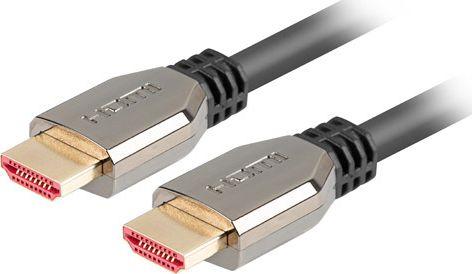 Kabllo Lanberg HDMI - HDMI, 1m, e zezë