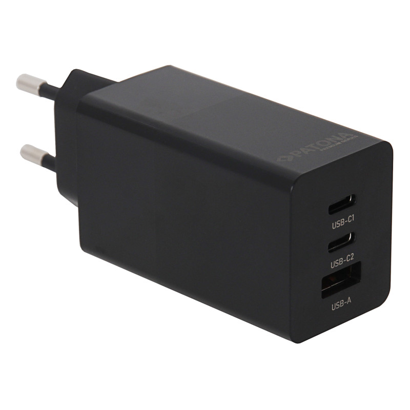 PATONA Premium Triple Port USB Charger 65W