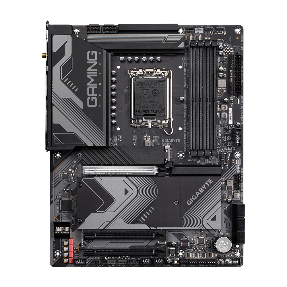 Motherboard GIGABYTE Z790 Gaming X AX, DDR5, Wi-Fi 6E, ATX, i zi