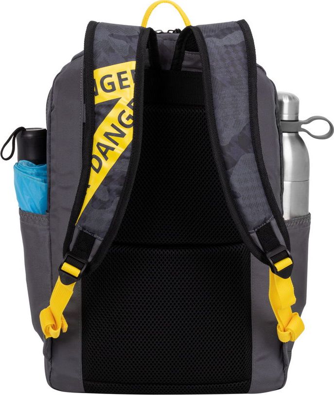 Çantë shpine RivaCase Erebus 5421, 13.3", gri kamuflazh