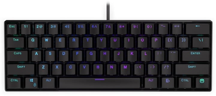 Tastierë Endorfy Thock Compact, 60%, Kailh Red, e zezë, US