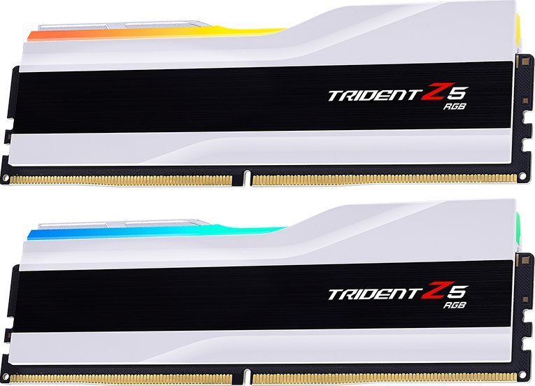 Memorie RAM G.Skill Trident Z5 RGB F5-6000J2836G16GX2-TZ5RW, 32GB DDR5, 6000MHz, e bardhë