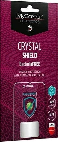 Заштитен филм MyScreen Crystal BacteriaFREE за Самсунг Галакси Таб Актив Про T545, антибактериски, против гребнатини, проѕирен