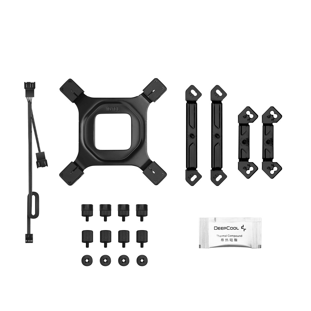 Ftohës ajri për procesor DeepCool AK620 Zero Dark Zoria, 12 cm, i zi/i verdhë