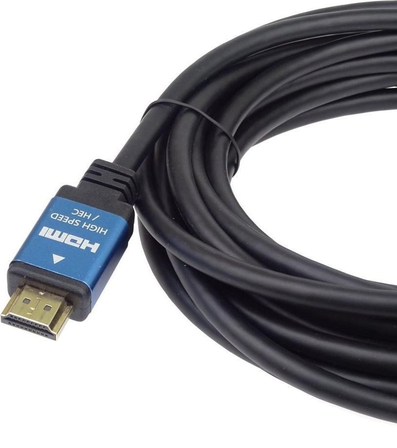 Kabllo HDMI PremiumCord KPHDM2A5, 5m, 4K, i zi