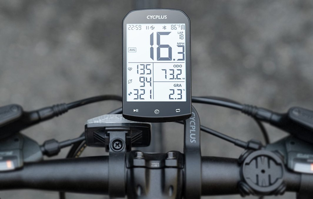 Kompjuter biçiklete Cycplus M1, ekran 2.9", Bluetooth ANT+, i zi