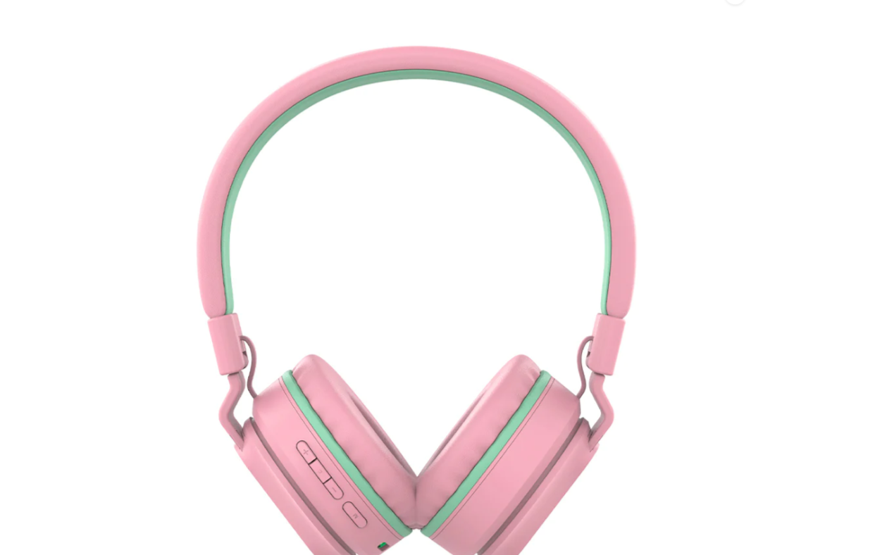 Kufje Bluetooth Tellur Buddy, pa tela, deri 25 orë, rozë