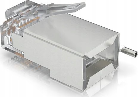 Konektor RJ45 Ubiquiti UISP-Connector-SHD, i mbrojtur, paketim 100 copë