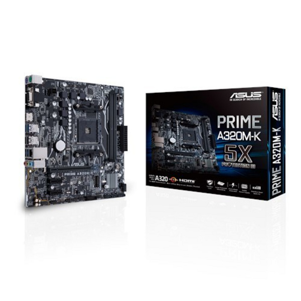 Pllakë amë ASUS MB PRIME A320M-K Socket AM4 micro ATX AMD A320