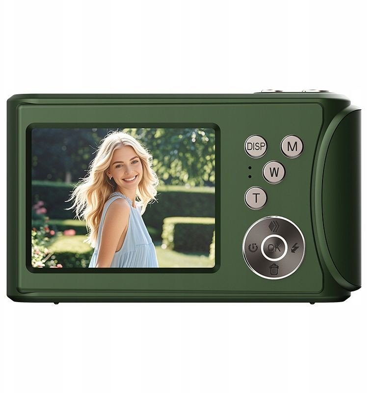 Kamerë digjitale XREC Q18, 64MP, video 4K 30fps, me anti shake, jeshile