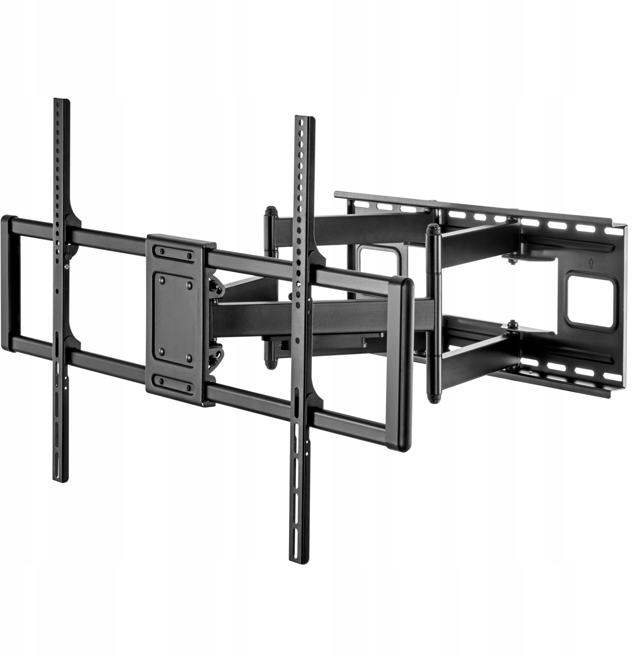 Mbajtëse murale Fiber Novelty MEGA-120, për TV 55" 120", rrotulluese, 120 kg, e zezë