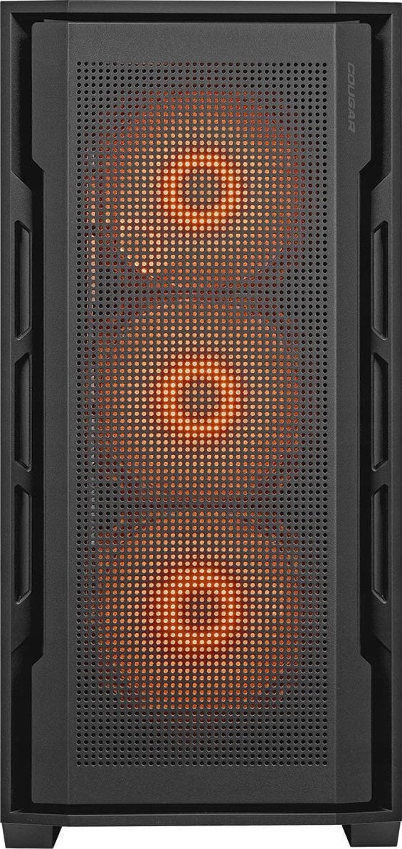 Kuti kompjuteri Cougar Uniface RGB, Middle Tower, 4 ftohës RGB, e zezë