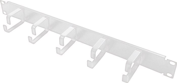 Организатор за кабли LogiLink OR101G, 19\" 1U, со држачи, сив