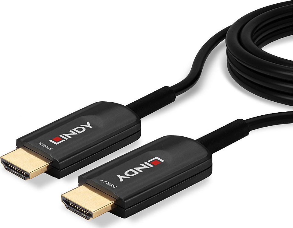 Kabëll HDMI Lindy 38382, 20m, 8K, i zi