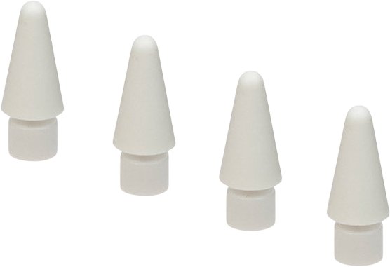 Maja zëvendësuese për stilolaps digjital Tucano MA-STYTIPSET-W, set 4 copë, e bardhë