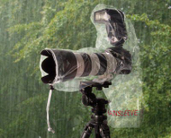 Mbrojtëse shiu për kamerë OP Tech Rain Cover OP/TECH9001142, për kamera SLR, transparente