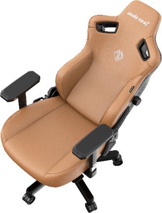Karrige gaming AndaSeat Kaiser 3 Series L, ergonomike, lëkurë PVC dhe pëlhurë, kafe Bentley