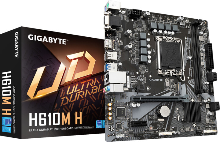 Pllakë amë GIGABYTE H610M H - Intel H610