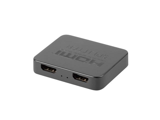 Ndarës videos HDMI Lanberg, 2x HDMI, 4K, me USB C, i zi