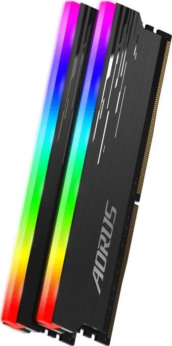 Memorie Gigabyte AORUS RGB, DDR4, 16 GB, 3733 MHz, CL19, GP-ARS16G37