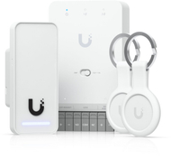 Систем за контрола на влез Ubiquiti UniFi G3 Starter Kit, пристап за една врата, поддршка за Apple Touch Pass, сив и бел