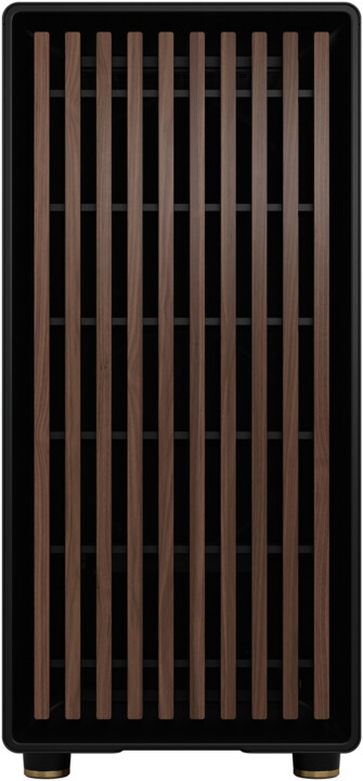 Kasë kompjuteri Fractal Design North Charcoal Black TG Light Tint, e zezë