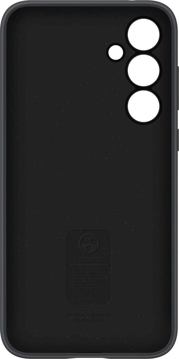 Mbulesë telefoni Samsung Silicone Cover Galaxy A35 5G, silikon, e zezë