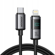 Kabllo USB Joyroom USB C në Lightning, 1.2m, 30W, me ekran
