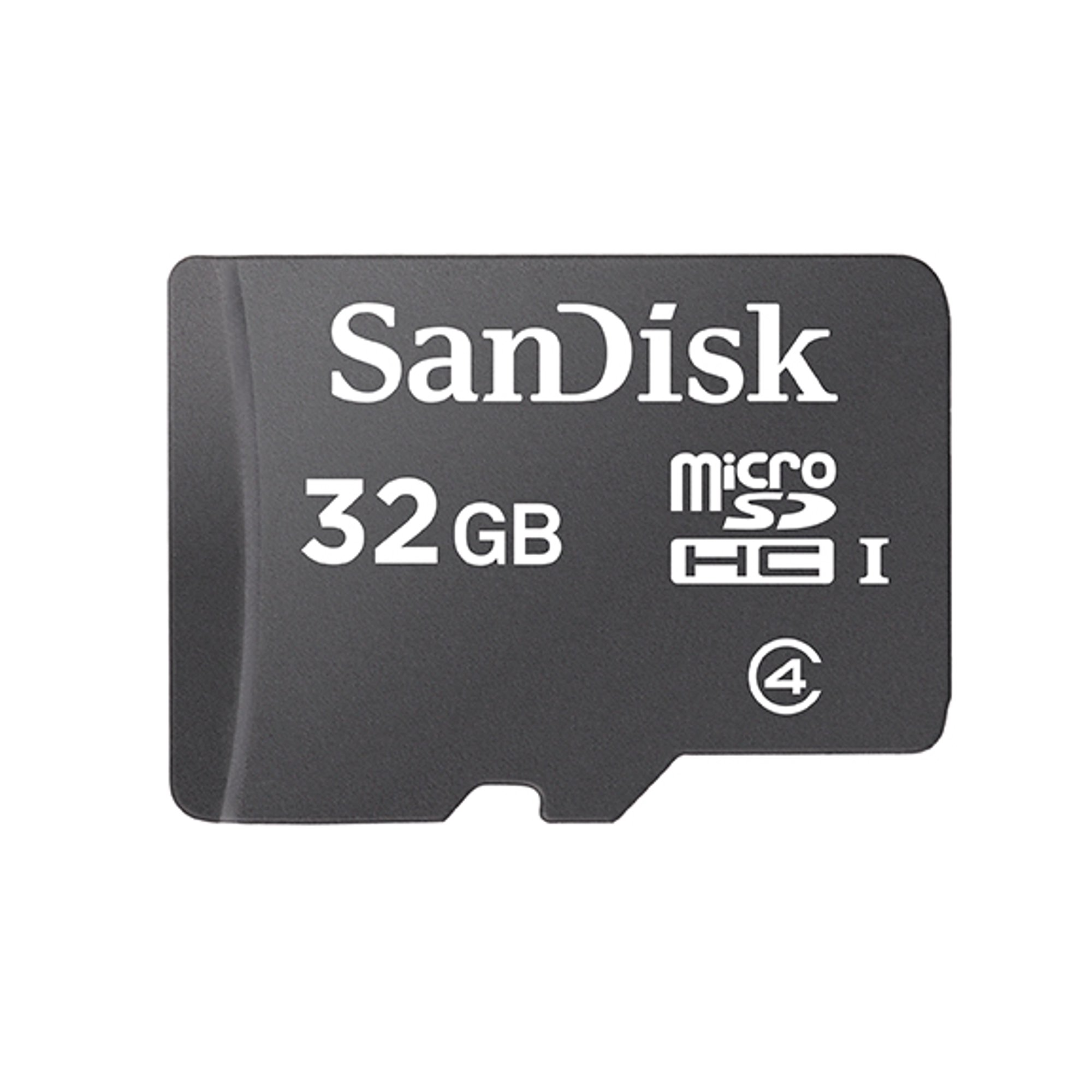 Kartë memorie Sandisk Micro SD, 32GB CLASS4, e zezë