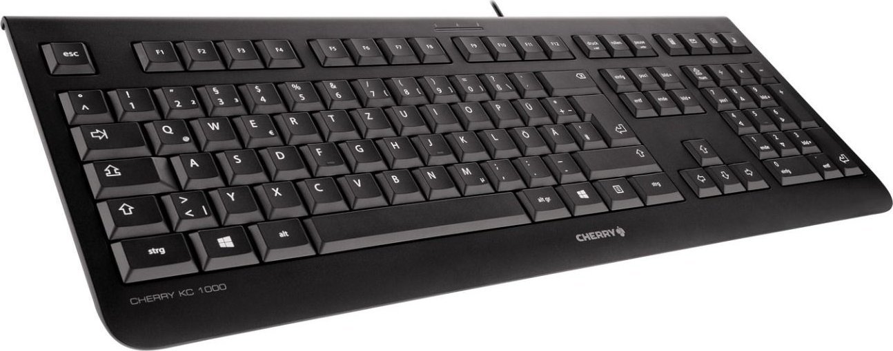 Tastierë Cherry KC 1000, me kabllo, USB, e zezë