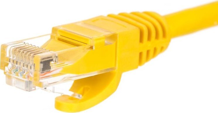 Kabllo rrjeti NetRack potted cover, cat. 5e UTP, 7.5 m, e verdhë