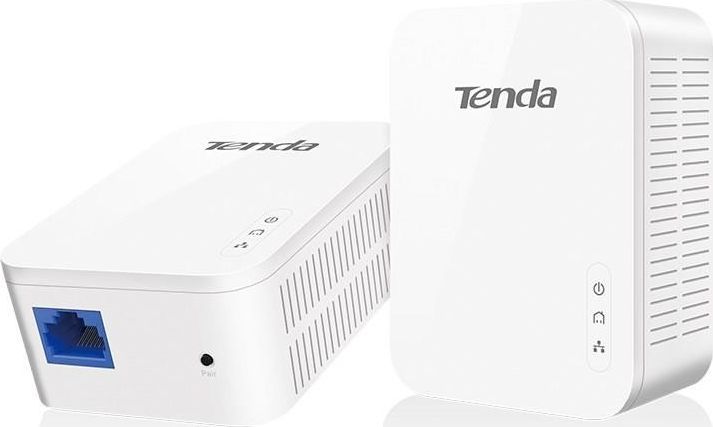 Поверлајн адаптер Тенда PH3, AV1000, гигабитен, бел