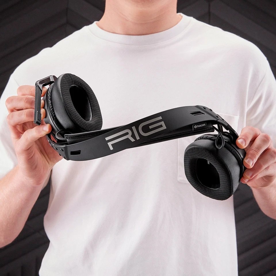 Kufje gaming Nacon RIG 900 Max HX, wireless, Bluetooth, të zeza
