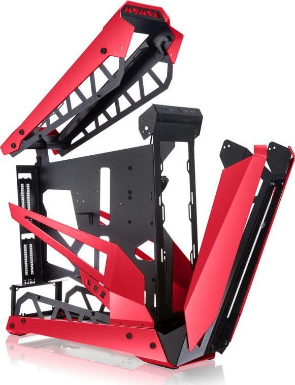 Kasë Raijintek NYX PRO, e kuqe, Full Tower