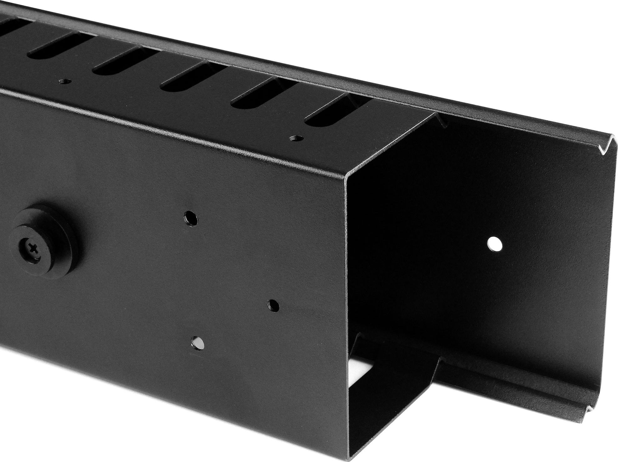 Organizues vertikal kabllosh StarTech.com, 3 ft, 0U, i zi