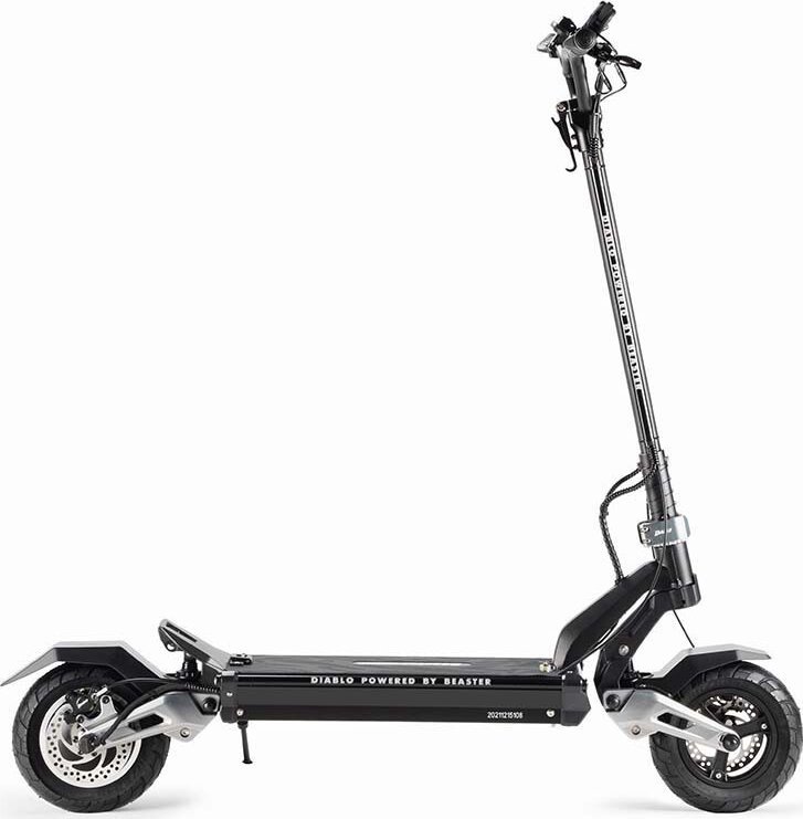 Електричен тротинет Beaster Scooter Diablo, 1000W, батерија 60V 20.8Ah, црн