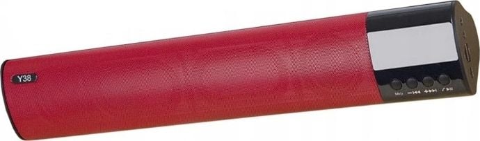 Altoparlant Bluetooth T&amp;G Y38, portativ, 1800mAh, i kuq