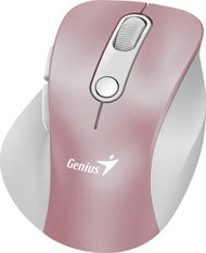 Maus wireless Genius Ergo 9000S Pro, rozë/ i argjendë