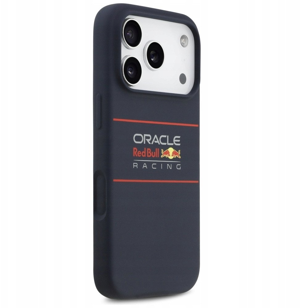 Fутрола за телефон Red Bull MagSafe, за iPhone 17 Pro Max, силикон, темно сина