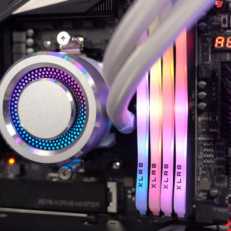 Memorie PNY XLR8 Gaming Epic-X RGB, DDR4, 32 GB, 3600 MHz, CL18, MD32GK2D4360018XRGB