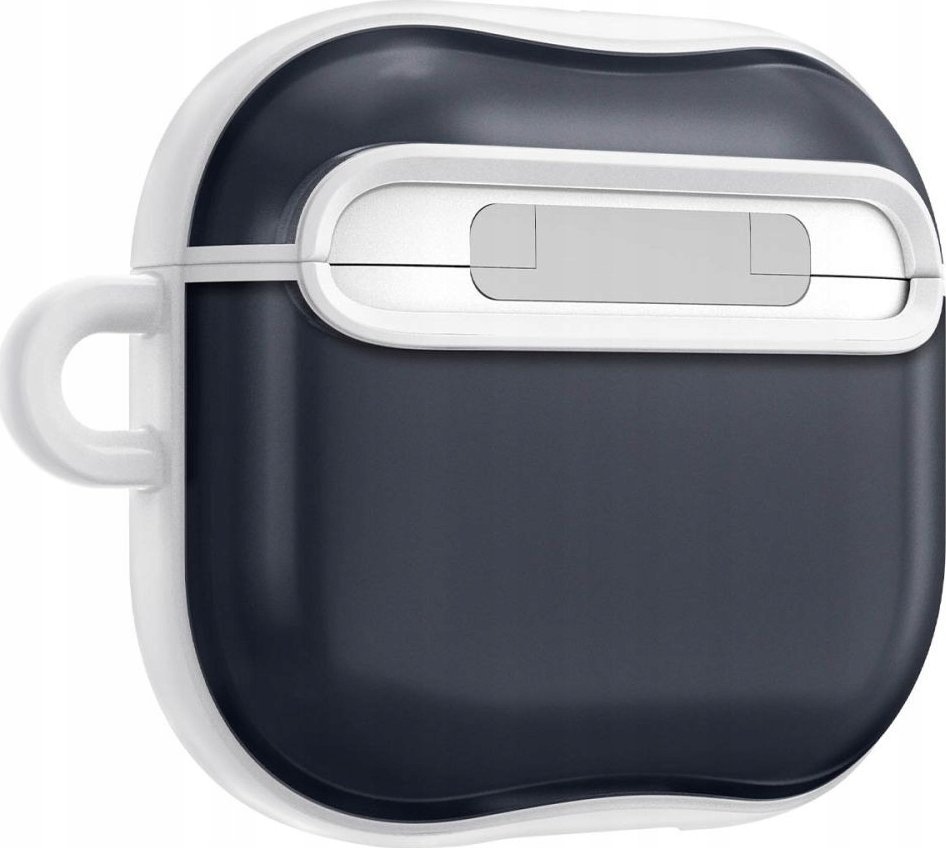 Mbulesë Spigen Classic C1 për AirPods 4, polikarbonat, ngjyrë grafit