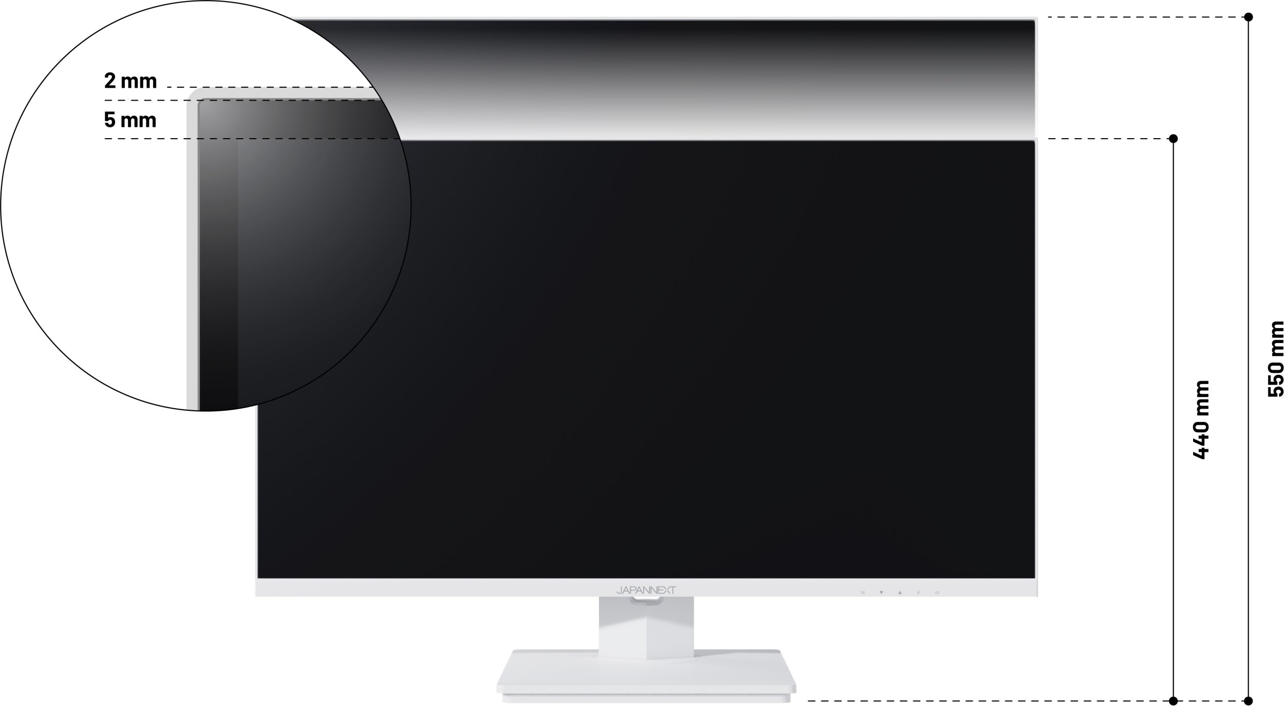 Monitor JapanNext 27", 4K UHD, LED, i zi